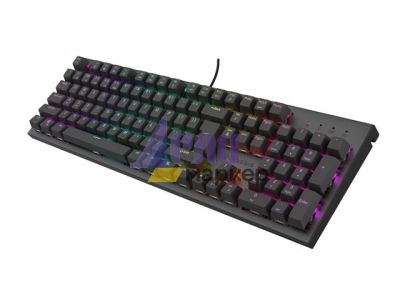 Клавиатура Genesis Mechanical Gaming Keyboard Thor 303 RGB Backlight Brown Switch US Layout Black