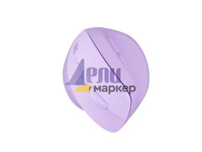 Мишка Natec Vertical Mouse Crake 2 Wireless, 2400DPI Bluetooth 5.2 + 2.4 GHz Pure Lavender