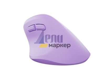 Мишка Natec Vertical Mouse Crake 2 Wireless, 2400DPI Bluetooth 5.2 + 2.4 GHz Pure Lavender