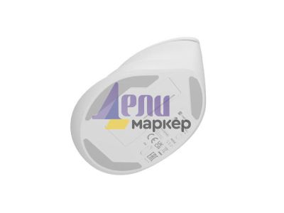 Мишка Natec Vertical Mouse Crake 2 Wireless, 2400DPI Bluetooth 5.2 + 2.4 GHz White