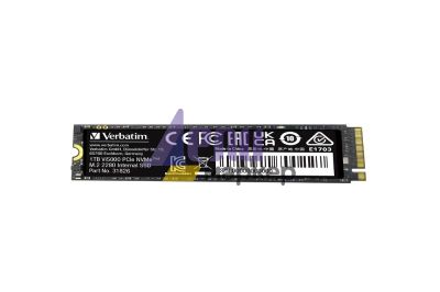 Твърд диск Verbatim Vi5000 Internal PCIe NVMe M.2 SSD 1TB