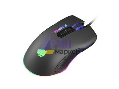 Мишка Fury Gaming Mouse Scrapper 6400DPI Optical With Software RGB Backlight