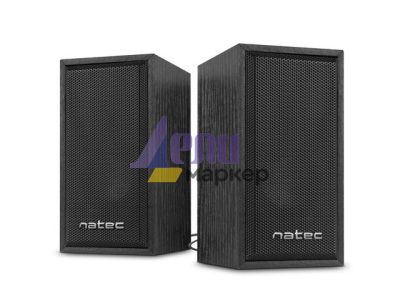 Тонколони Natec Speakers Panther 6W RMS 2.0 USB Black