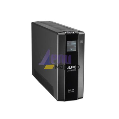 Непрекъсваем ТЗИ APC Back UPS Pro BR 1600VA, 8 Outlets, AVR, LCD Interface + APC Essential SurgeArrest 1 Outlet 230V, 2 Port USB Charger, Germany