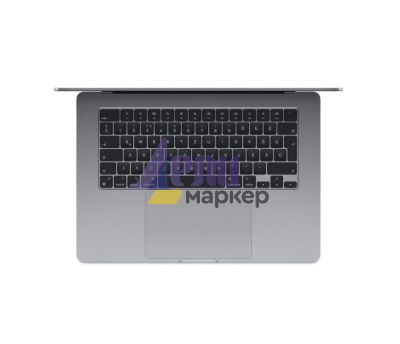 Лаптоп Apple 15-inch MacBook Air: Apple M3 chip with 8-core CPU and 10-core GPU, 16GB, 256GB SSD - Space Grey