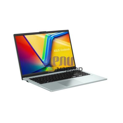 Лаптоп Asus Vivobook Go E1504FA-NJ319, AMD, Ryzen R5-7520U,,15.6" FHD (1920x1080),16GB (on bd) DDR5 , 512GB SSD,  AMD Radeon Graphics,Backlit ,Chiclet Keyboard Without OS, Green