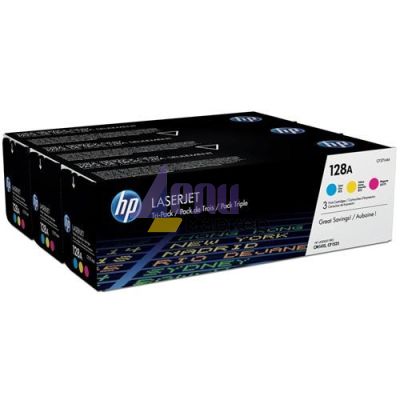 Консуматив HP 128A CYM Tri-Pack LaserJet Toner Cartridge