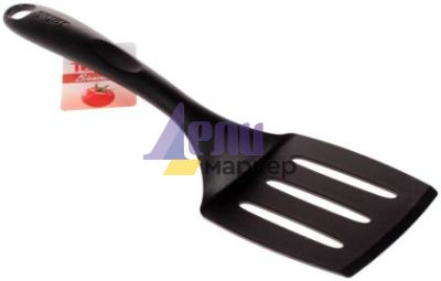 Шпатула Tefal 2743712, Bienvenue, Slotted spatula, Kitchen tool, With holes, Up to 220°C, Dishwasher safe, black