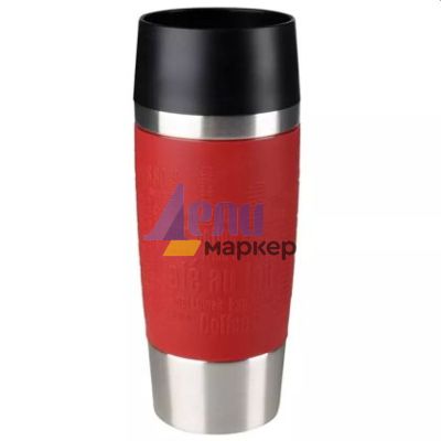 Термочаша Tefal K3084114 TRAVEL MUG 0.36L red slv TEF