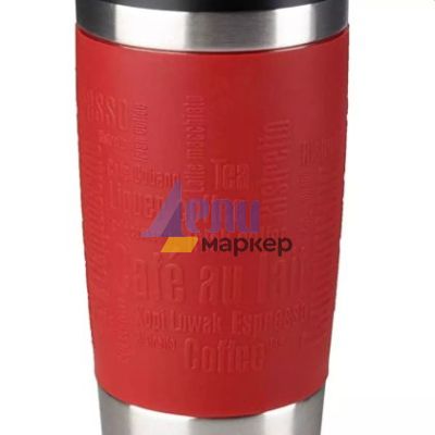 Термочаша Tefal K3084114 TRAVEL MUG 0.36L red slv TEF