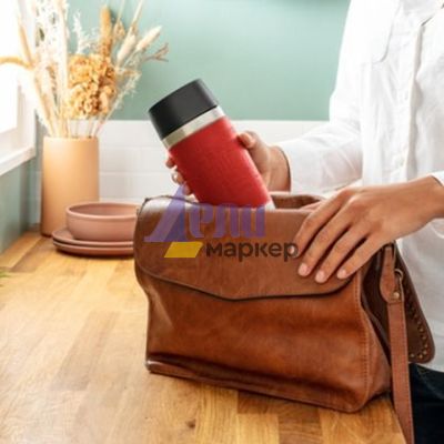 Термочаша Tefal K3084114 TRAVEL MUG 0.36L red slv TEF