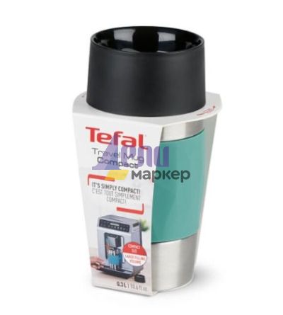 Термочаша Tefal N2160310, COMPACT MUG 0.3L  GREEN