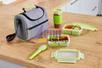 Комплект прибори за път Tefal N1071810, MSEAL&GO CUTLERY SET GREEN TEF