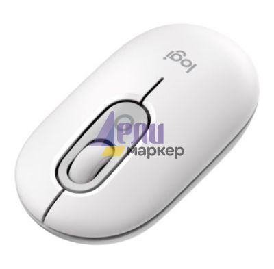 Мишка Logitech POP Mouse with emoji -  OFF-WHITE - BT - N/A - EMEA28i-935 - FY25,TERRA