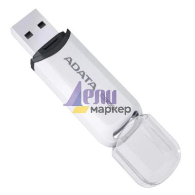 Памет ADATA C906 32GB USB 2.0 White