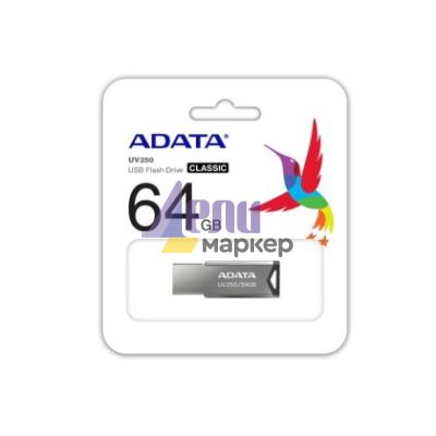 Памет ADATA UV250 64GB USB 2.0 Black