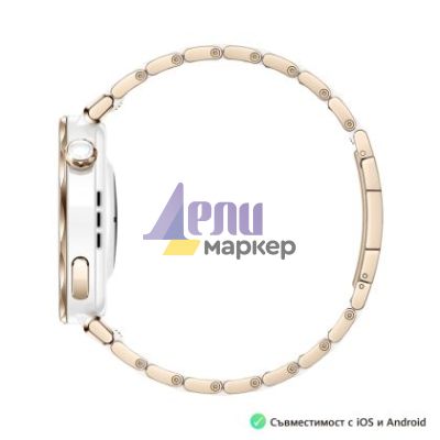 Часовник Huawei Watch GT5 Pro Jana-B29C, 1.32" Amoled 466x466, PPI 352, BT5.2, BLE/BR/EDR, 323mAh, 40-meter free diving, HUAWEI TruSense System, ECG analysis, Battery life up to 7 days, Compatible with iOS and Android devices, Ceramic