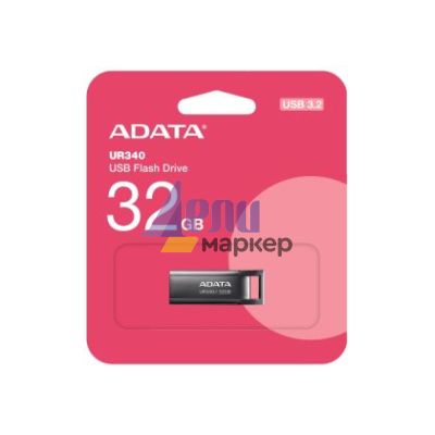 Памет ADATA UR340 32GB USB 3.2 Black