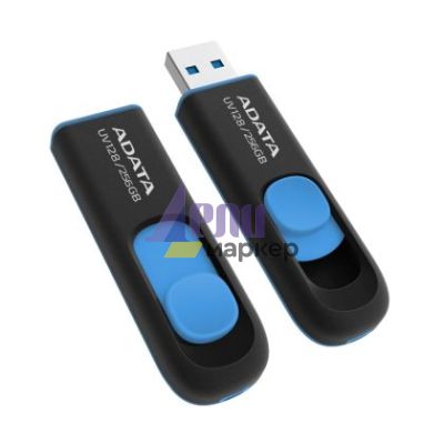 Памет ADATA UV128 256GB USB 3.2 Black