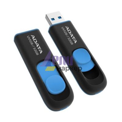 Памет ADATA UV128 32GB USB 3.2 Black