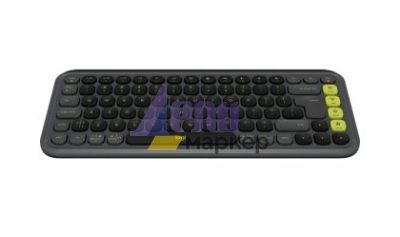 Клавиатура Logitech Pop Icon Keys - Grahite - US INT'L - BT - N/A - INTNL-973