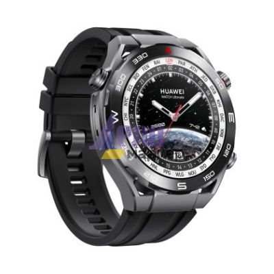 Часовник Huawei Watch Ultimate Colombo B19, 1.5 LTPO Amoled 466*466, 10ATM, IP68, BT 5.2,  Black Zircon-based Amorphous Alloy Case