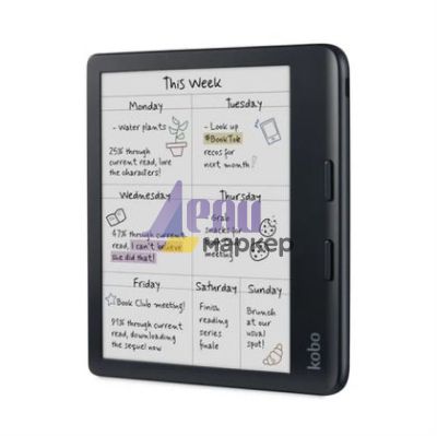 Четец за Е-книги Kobo Libra Colour e-Book Reader, E Ink Kaleido touchscreen 7 inch, 1680 x 1264, 32 GB, 2 GHz, Greutate 0.215 kg, Wireless Da, Comfort Light PRO, IPX8 - up to 60 mins in 2 metres of water, 15 file formats supported natively, Black