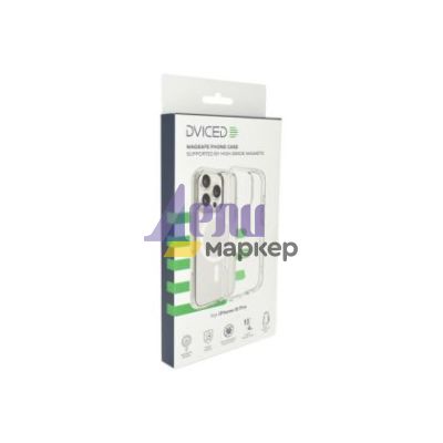 Калъф Dviced Magsafe iPhone 16 Pro clear case - White