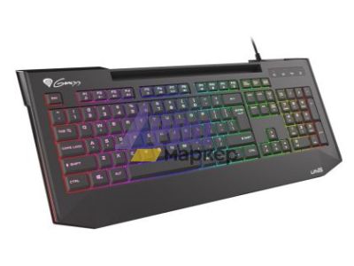 Клавиатура Genesis Gaming Keyboard Lith 400 RGB US Layout RGB Backlight X-Scissor Slim