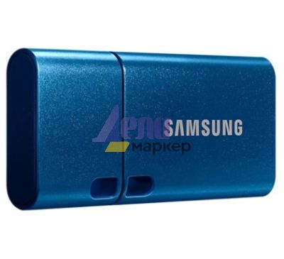 Памет Samsung 256 GB Flash Drive, Read 400 MB/s, USB-C 3.2 Gen 1, Water-proof, Magnet-proof, X-ray-proof, Blue