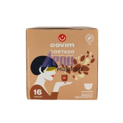 Кафе капсула Covim Cortado 16 бр., съвместими с Dolce Gusto