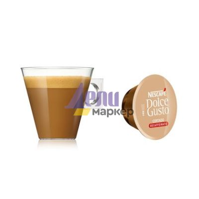 Кафе капсула NESCAFE Dolce Gusto Cortado Espresso Macchiato Decaffeinato 16 бр.