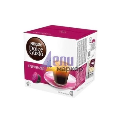 Кафе капсула NESCAFE Dolce Gusto Espresso 16 бр.