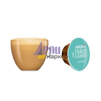 Кафе капсула NESCAFE Dolce Gusto Flat White 16 бр.