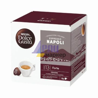 Кафе капсула NESCAFE Dolce Gusto Ristretto Napoli Style 16 бр.