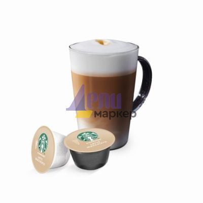 Кафе капсула Starbucks Latte Macchiato 12 бр., съвместими с Dolce Gusto