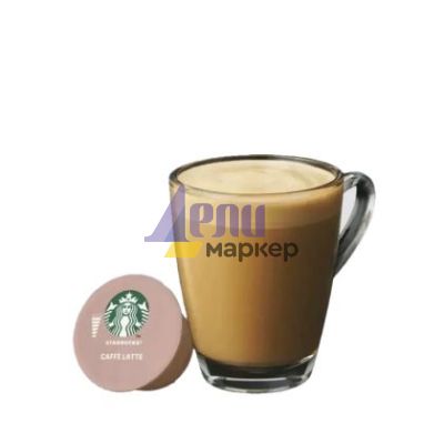 Кафе капсула Starbucks Caffe Latte 12 бр., съвместими с Dolce Gusto