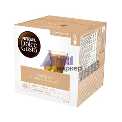 Кафе капсула NESCAFE Dolce Gusto Cortado Espresso Macchiato 30 бр.