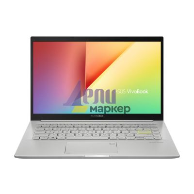 Лаптоп Asus Vivobook 14 K413EA-EK321W, Intel Core i3-1115G4(6M Cache, up to 4.1 GHz), 14" FHD(1920x1080), DDR4 8GB(ON BD.),512G PCIEG3 SSD, TPM,Windows 11, Transparent Silver
