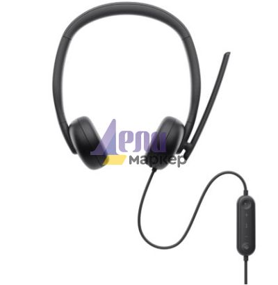 Слушалки Dell Wired Headset WH3024