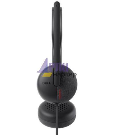 Слушалки Dell Wired Headset WH3024 + Dell Wired Headset Ear Cushions - HE324