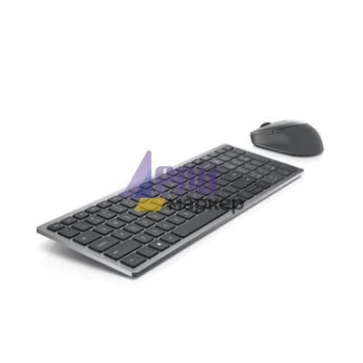 Комплект Dell Multi-Device Wireless Keyboard and Mouse - KM7120W - US International