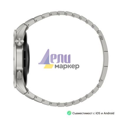 Часовник Huawei GT4 Phoinix-B19M (Male), Stainless + Huawei FreeBuds SE 2 ULC-CT010