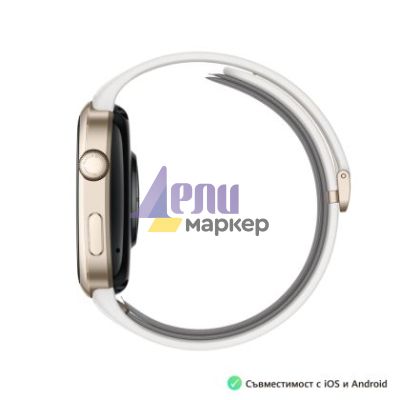 Часовник Huawei Watch D2 LCA-B11, Gold, 1.82" Amoled, Airbag/Strap Size 26mm, Ambulatory 24H Blood Pressure, HR monitoring PPG 6.0, Rotating crown, IP68,  Speaker&Micophone, Dual-band, Battery 524mAh