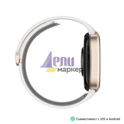 Часовник Huawei Watch D2 LCA-B11, Gold, 1.82" Amoled, Airbag/Strap Size 26mm, Ambulatory 24H Blood Pressure, HR monitoring PPG 6.0, Rotating crown, IP68,  Speaker&Micophone, Dual-band, Battery 524mAh