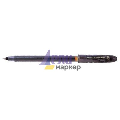 Гел химикалка Pilot Super Gel 0.7 mm Черна