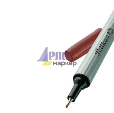 Тънкописец Pelikan Fineliner 96 0.4 mm Кафяв