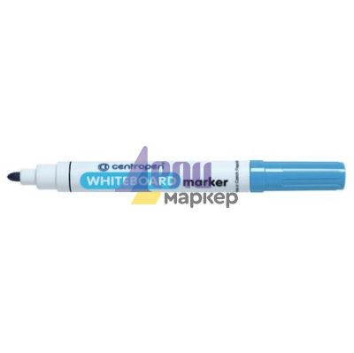 Маркер за бяла дъска Centropen 8559 Объл връх 2.5 mm Син