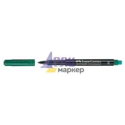 Универсален перманентен OHP маркер Faber-Castell 1525 М 1.0 mm Зелен