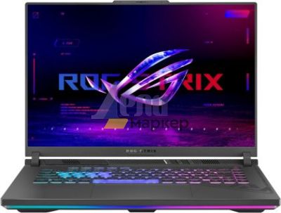 Лаптоп Asus Strix G16 G614JI-N3082,Intel i7-13650HX,( 2.6 GHz 24M Cache, up to 4.9 GHz ),16.0 WUXGA 1920X1200 16:10, AG, 165 Hz,DDR5 32GB ( 16GB DDR5-4800 SO-DIMM *2 ) ,1TB , RTX4070 8GB GDDR6,Wi-Fi 6E ,Backlit Chiclet Keyboard 1-Zone RGB,NO OS,Eclipse Gr